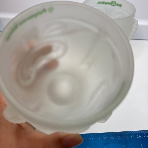 Set Of 2 Walt Disney World Polynesian Village Resort Frosted Glass Tiki Mug Cup - Picture 6 of 13